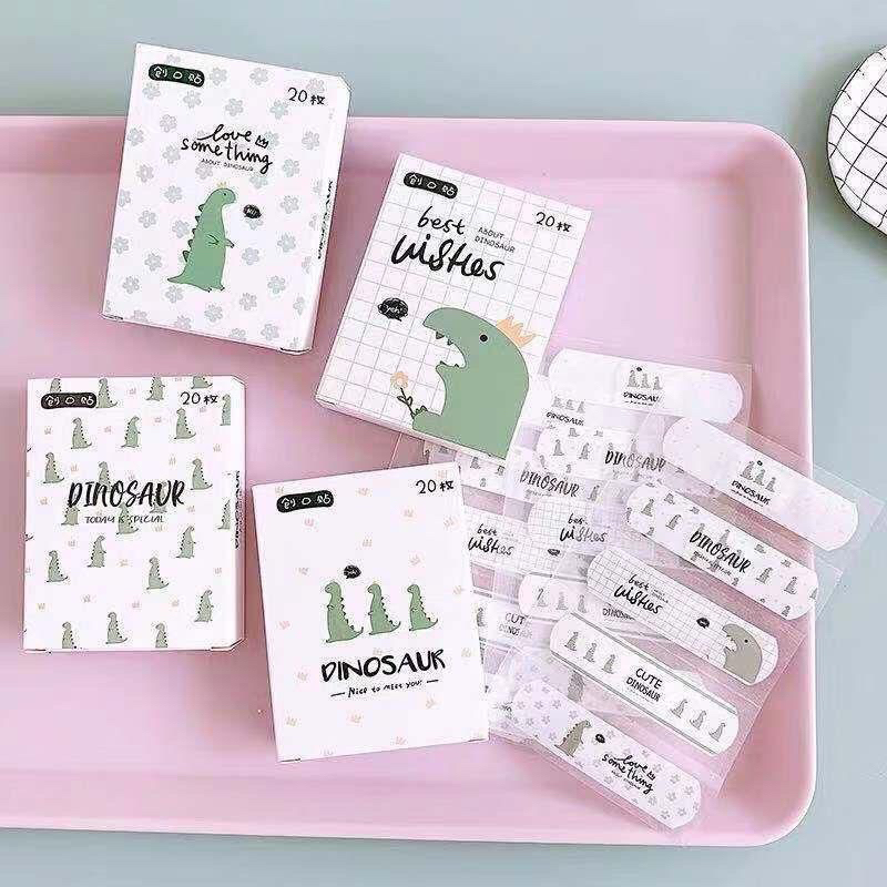 Plester Luka Anak Dewasa Waterproof Isi 20 Pcs Motif Karakter Lucu Pembalut Luka Tahan Air 20pcs Hansaplas Band Aid Korea