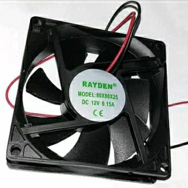 Kipas 24V 8cm / Fan DC 24 Volt 8cm x8 cm