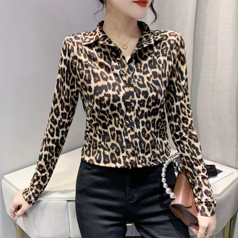 kemeja leopard jumbo ld 120 terbaru 2023