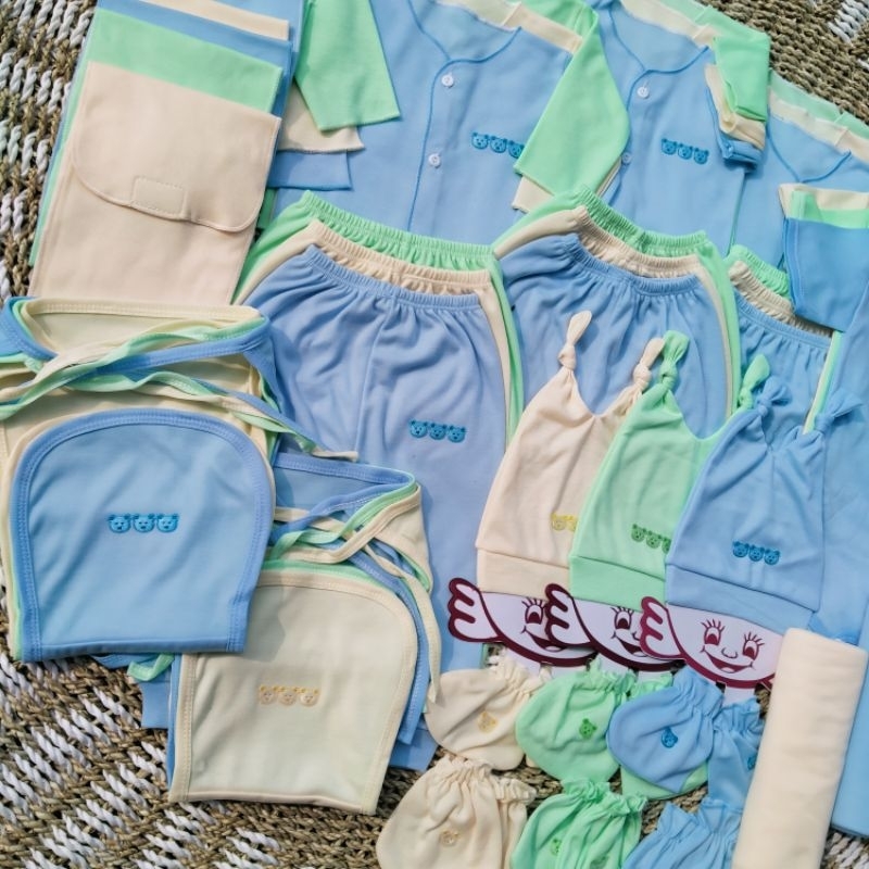 51 PCS Paket Perlengkapan Bayi Baru Lahir Paket Brojol Baby Newborn Paket Baju Bayi Baru Lahir komplit talitababywear