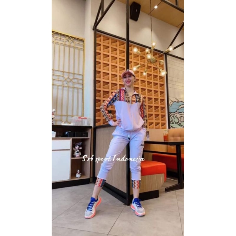 BAJU SENAM SXB ETHNIC WEISS JACKET AND JOGGER