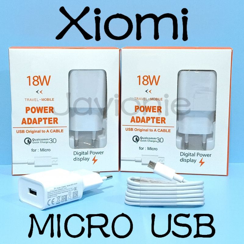 Travel Adaptor Charger Xiomi Redmi Note 1 2 3 4 4X 5 6 PRO 5A PRIME S2 Mi A2 LITE 4i Original Fast Charging 2A 18W MICRO USB