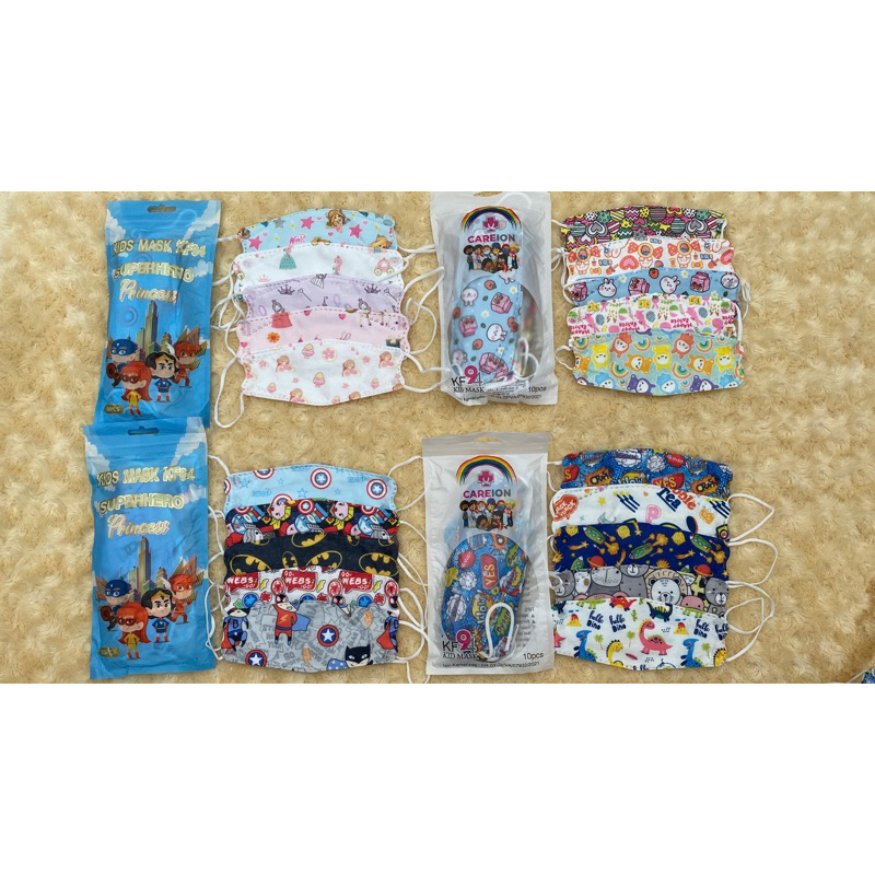 Masker KF94 karakter anak