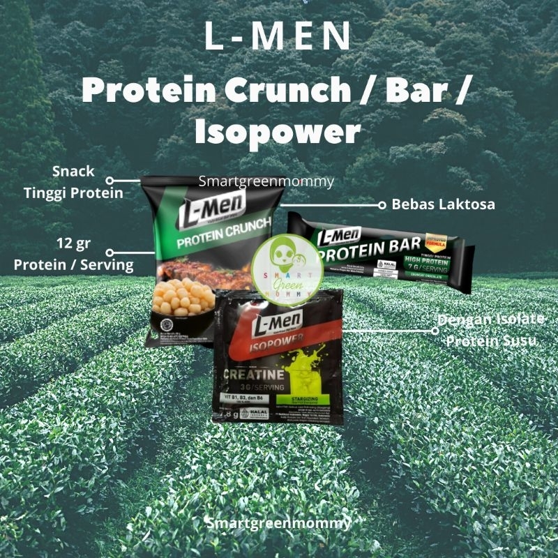 L- Men Isopower / L-Men Bar / L-men Protein Crunch BBQ Beef L-Men High Protein Crunch BBQ Beef