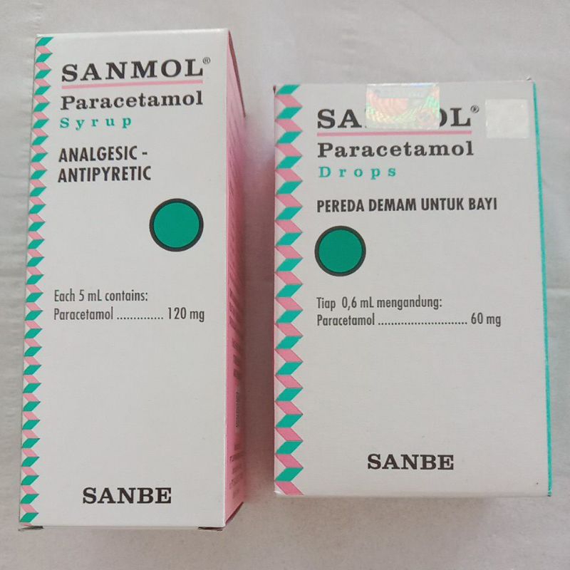 sanmol sirup~ sanmol drop
