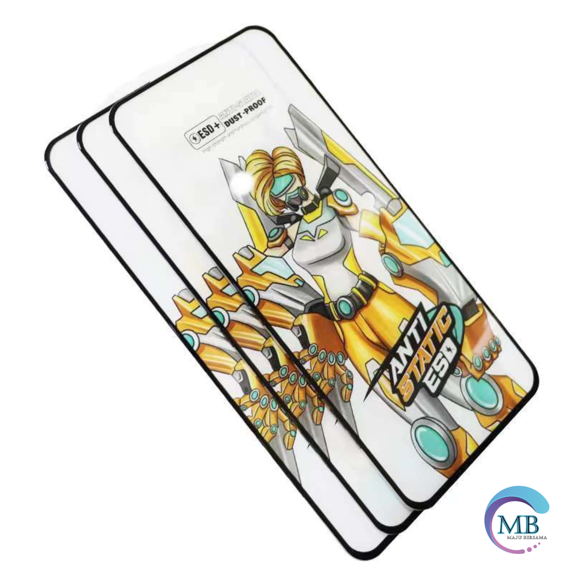 ANTI STATIC ESD TEMPERED GLASS TG ANTI GORES KACA BENING KUALITAS IMPORT JAPAN FOR SAMSUNG A10 A20 A30 A50 A11 A22 A21 A21S A32 A52 A72 A33 A53 A73 A31 A51 A71 M10 M11 M12 M13 M32 M52 S20FE S21+ MB4955