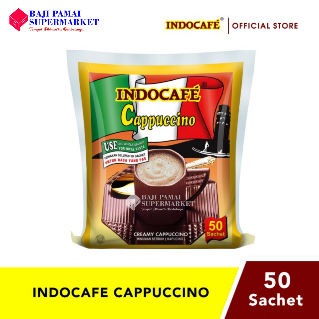 

Indocafe Cappuccino (50 sachet)