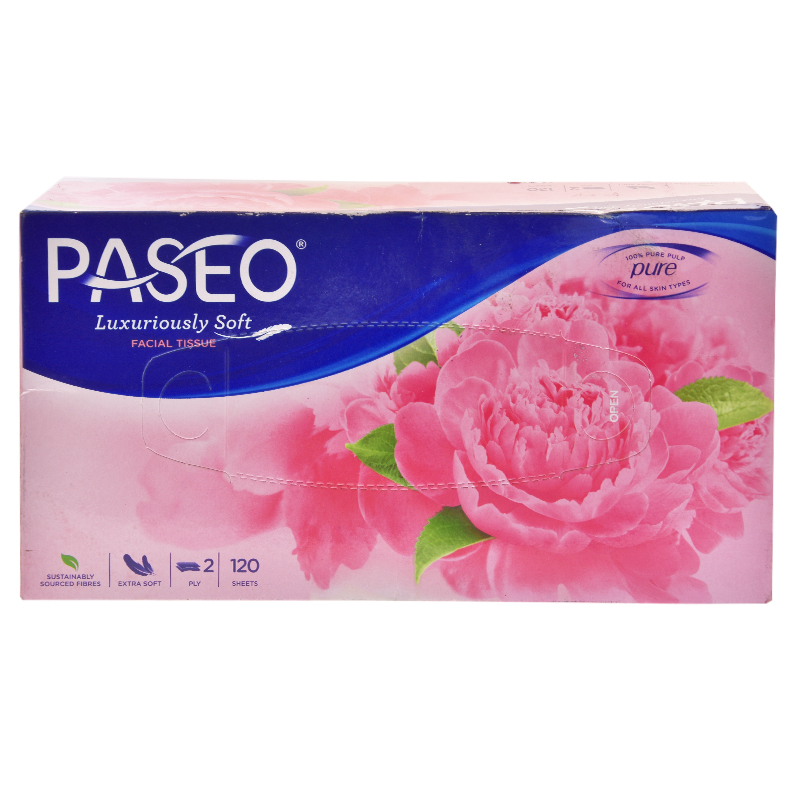 PASEO Tissue Travel Kotak 120 s
