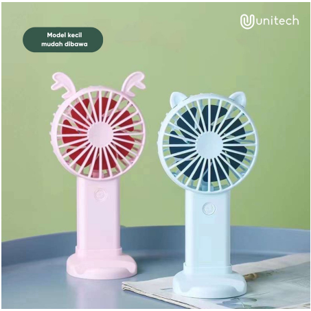 ITSTORE Kipas Angin Genggam Tangan Unitech Kipas Portable / Mini Fan