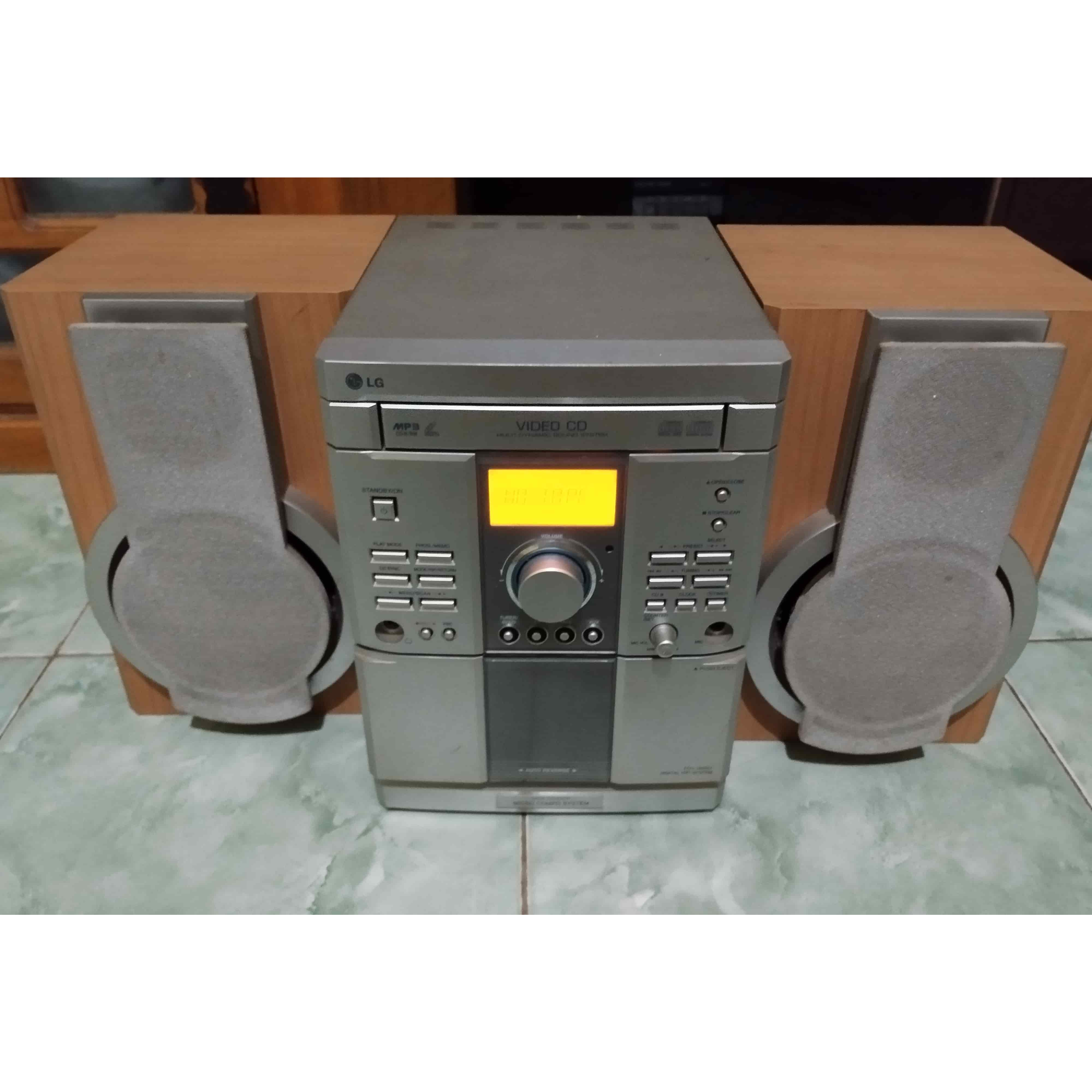 Micro Compo System F-185MV LG Tape Player
