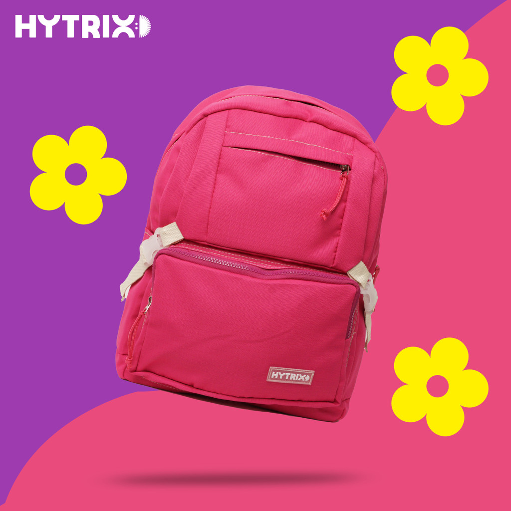 HYBRAND x HYTRIX [AL107] - Colour Pop Backpack - Ransel Wanita Korea Unik Limited Series - FREE Pin Bross Gambar Random