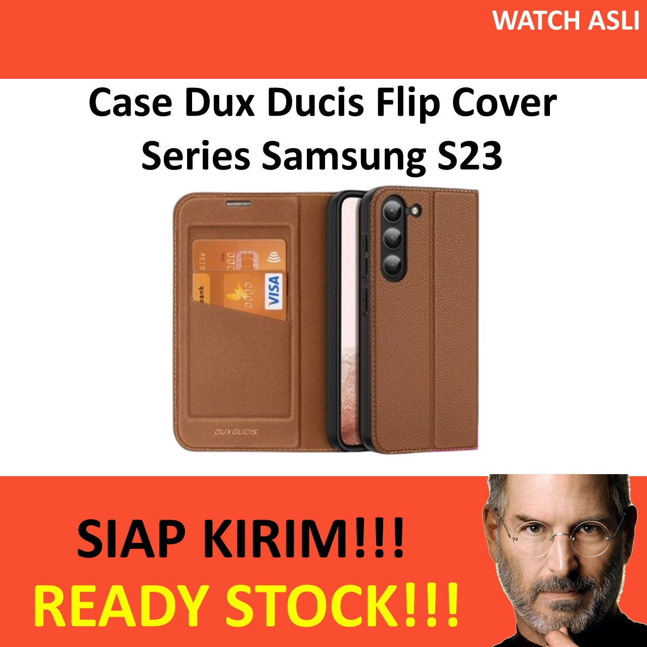 Case Samsung Galaxy S23 Ultra S23 Plus Dux Ducis Casing Flip Cover