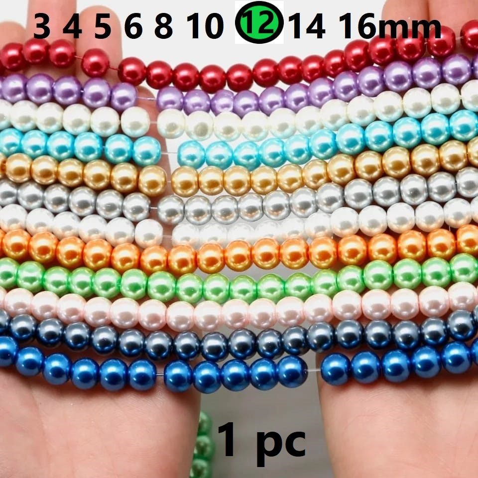 Mutiara Sintetis (Mutiara Berat) Uk 12mm Harga/String