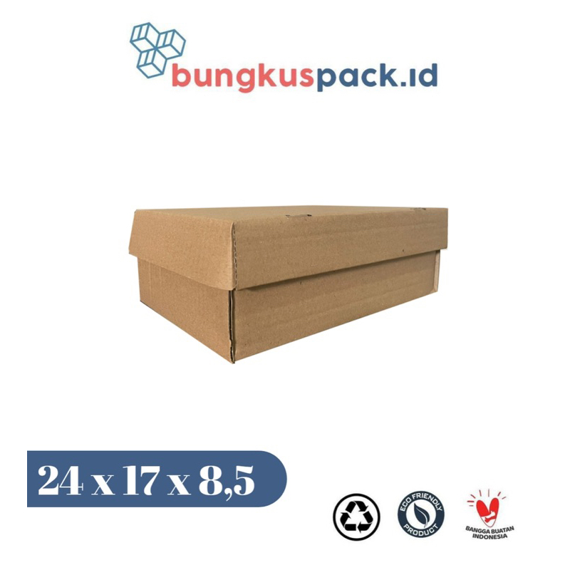 

Kardus Box Sepatu [24x17x8,5cm] /5pcs