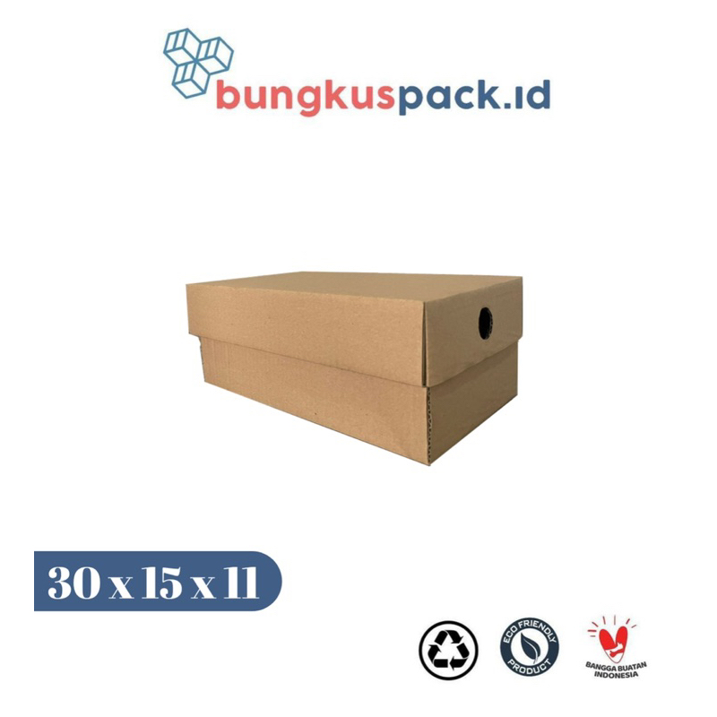 

Kardus Box Sepatu [30x15x11cm] /5pcs