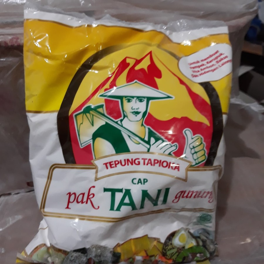 

Sagu tani tepung tapioka cap Pak Tani gunung