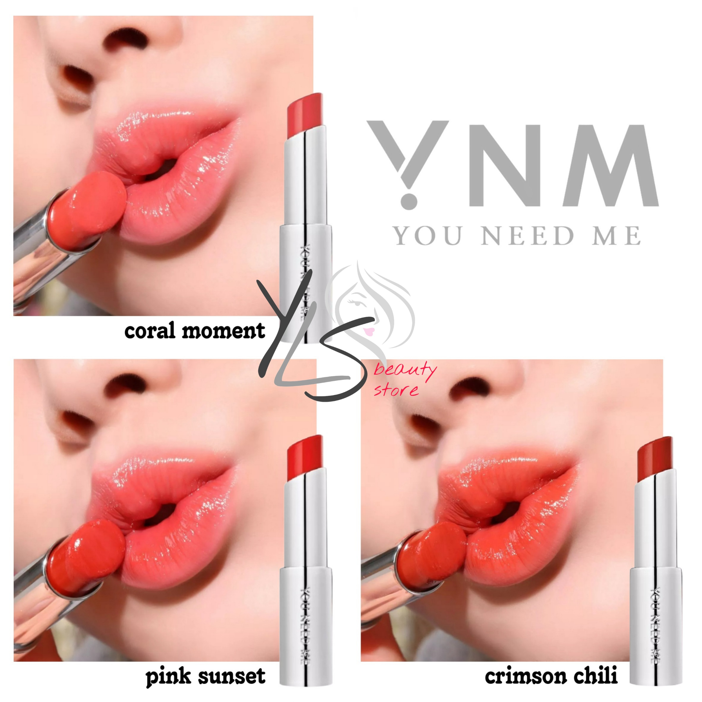 YNM LIP BALM CANDY POP KOREA - TERDAFTAR BPOM - YOU NEED ME CANDY POP GLOW MELTING BALM MURAH