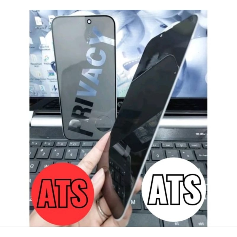 Anti Gores Spy Samsung A10 / A10S / M01S / M10 / M20 / Pelindung Layar Handphone Depan