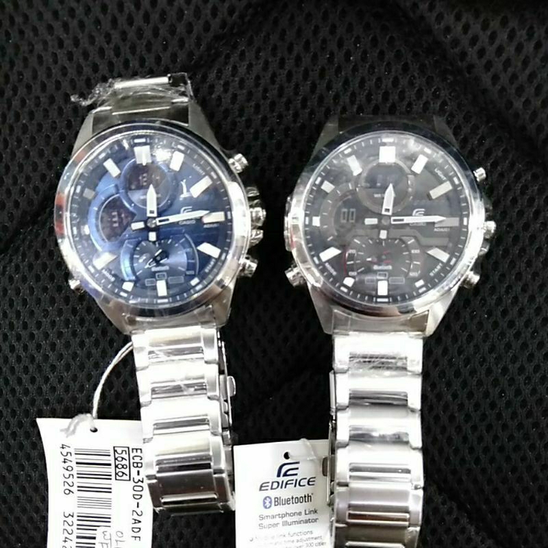 Jam Tangan Pria Casio Edifice ECB-30D-1ADF/ECB-30D-2ADF Original