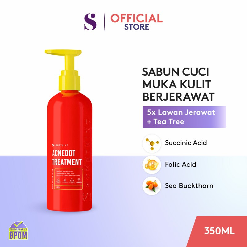 ✨ AKU MURAH ✨ SOMETHINC ACNEDOT Treatment Low pH Cleanser 350 ML ORIGINAL