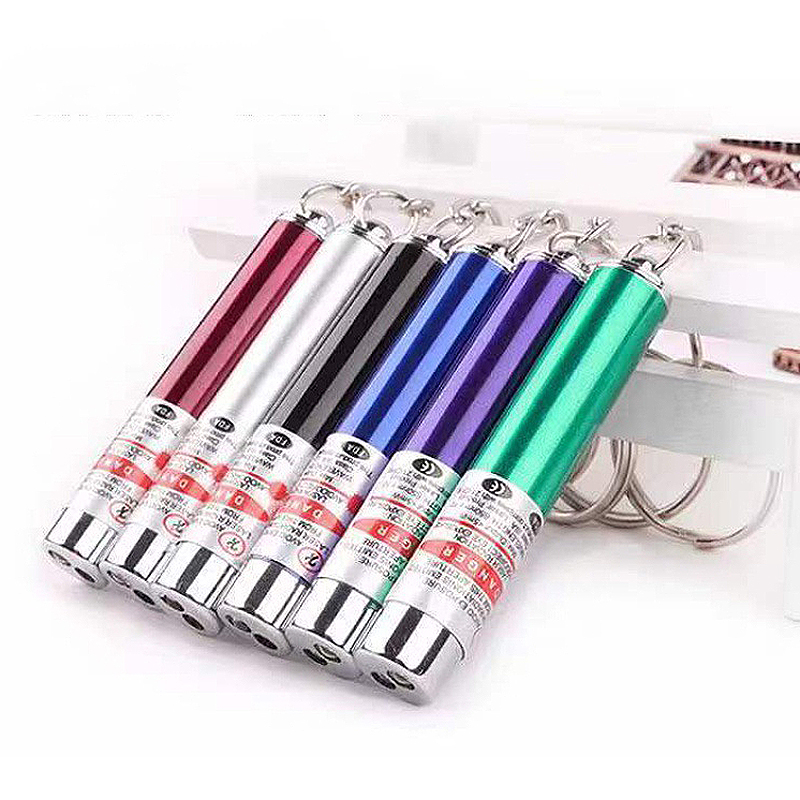 Mainan Kucing Laser Pointer Cat Toys 2 in 1 LED Laser Pointer Kucing Anjing