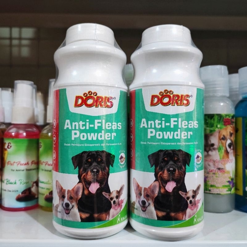 Doris Bedak Kutu Anjing 100gr - Bedak Kutu Anjing