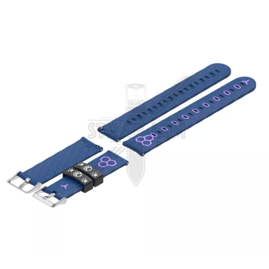 Strap Omega X Swatch 42mm - Tali Jam Wanita 20mm Silikon Cute Lucu Imut