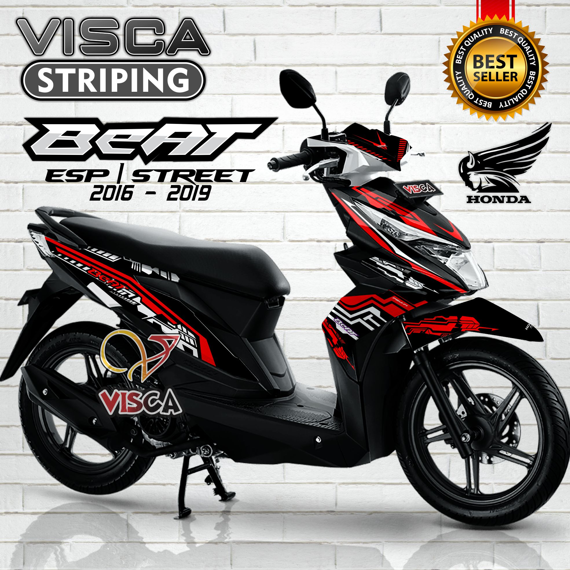 Decal Beat ESP 2016 - Stiker Beat ESP - Dekal Beat ESP 2017 Full Body - Striping Beat ESP 2018 Varia