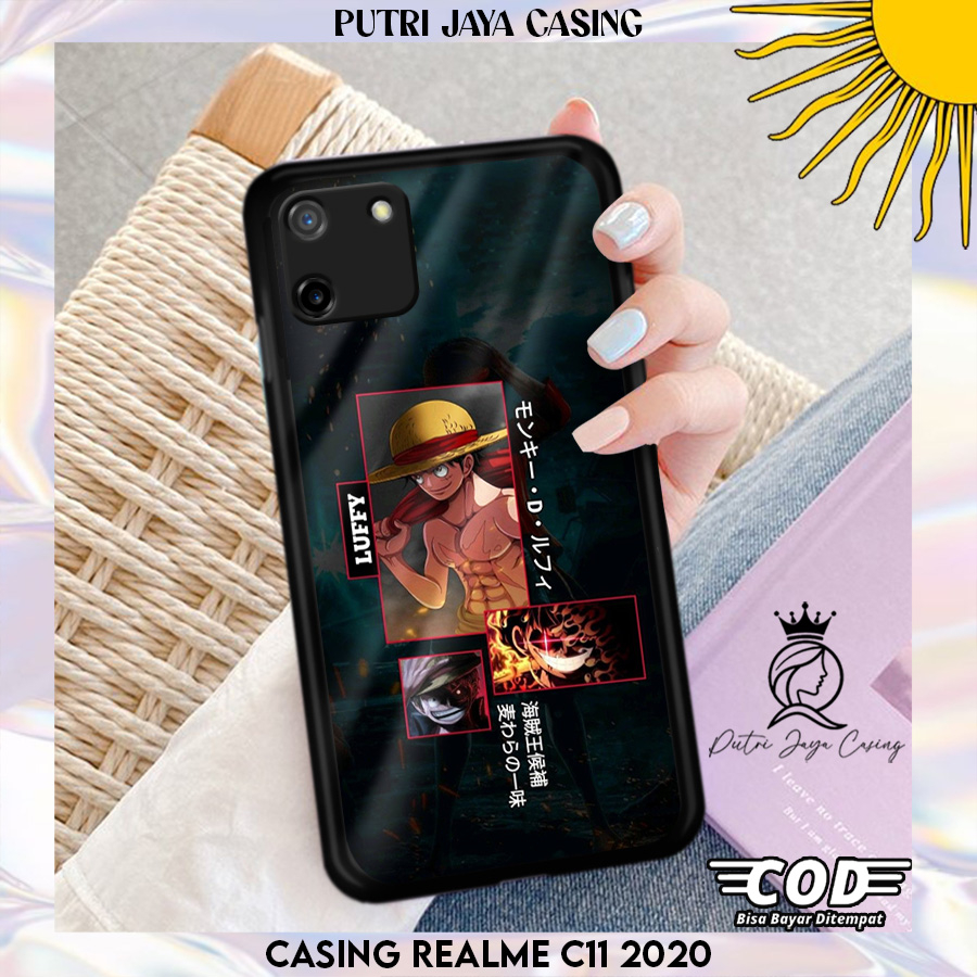 Case Hp Realme C11 2020 casing Realme C11 2020 Motif [ KERENLUFFY03 ] Casing Terbaru Case Karakter L