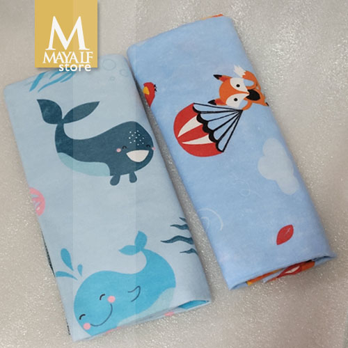 Bedong Bayi 120x90 kemasan 6 Pcs / Bedong bayi Murah / Bedong bayi lusinan / kain lampin bayi / Gros