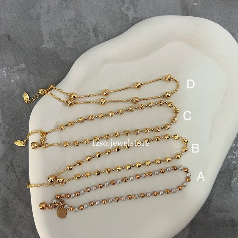 Izso Gelang Kaki Anklet Anti Karat Korean Aesthetic