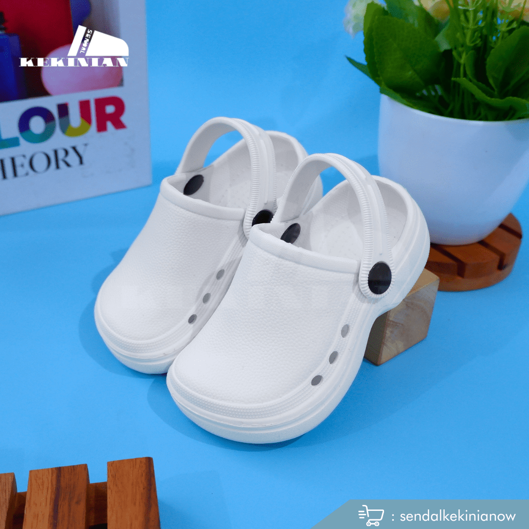 Sandal Kodok Polos Model Baim Anak Unisex / Sendal Kodok Polos Anak Kekinian PART 2