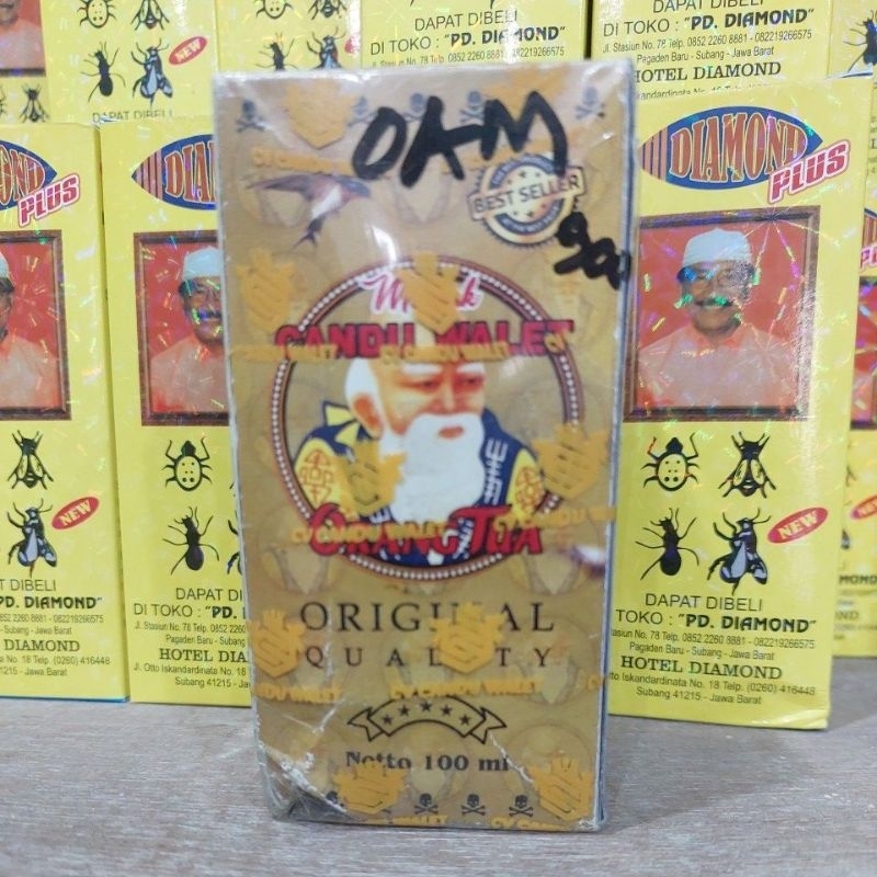 MINYAK CANDU WALET CAP ORANG TUA ASLI  100mili