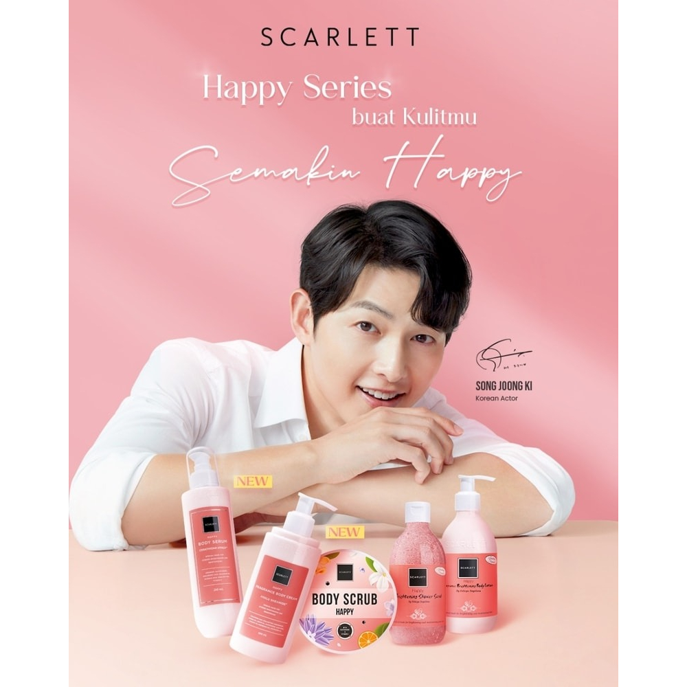 Scarlett Whitening Body Series | Body Lotion | Body Scrub | Shower Scrub by Felicya Angelista