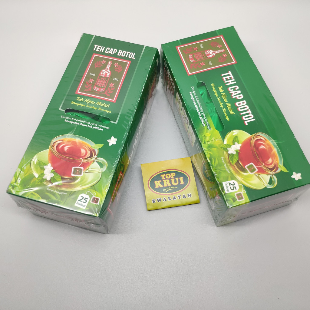 

Teh Celup Cap Botol Hijau Aroma Melati 25 Bags - Tea Bag