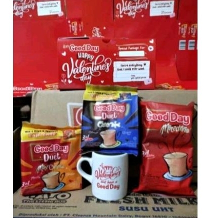 

PAKET GOODDAY 20PCS FREE GELAS