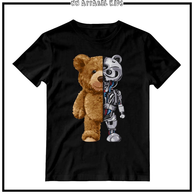 (COD) KAOS ATASAN TEDDY BEAR ANAK / KAOS KIDS THE BEAR / TSHIRT ATASAN ANAK KEKINIAN