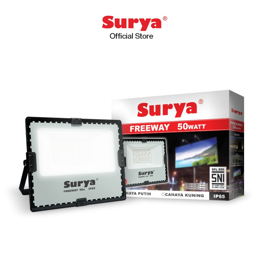 Surya Freeway Led 50 Watt CDL Lampu sorot / Lampu Tembak