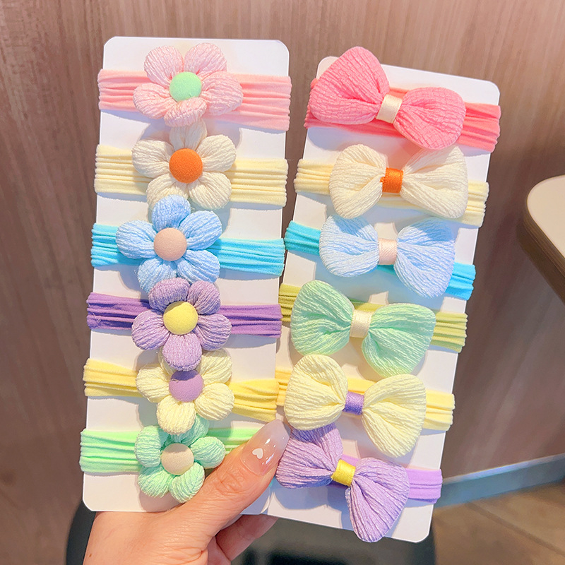 (ISI 6 PCS) Ikat Rambut Rosie / Kunciran Karet Anak Perempua Kualitas Import Gaya Korea Kuncir Wanita Balita kiosbalitaaprillia