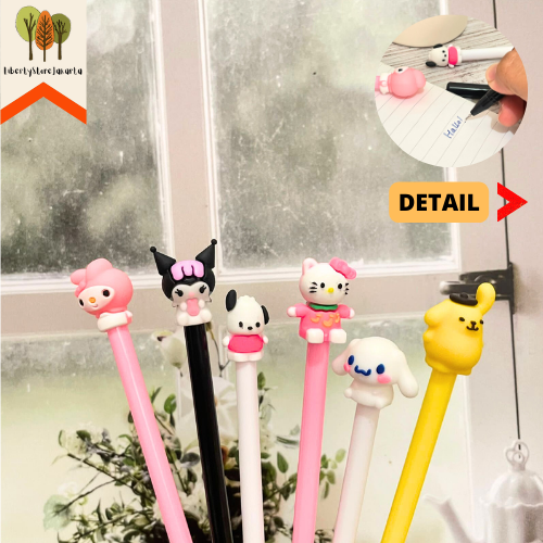 

Pulpen Gel Karakter Sanrio Ballpoint Funny Fancy Stuff Best Gift Stationery For School Alat Tulis Kantor Sekolah Ready Grosir Kado Ulang Tahun READY COD