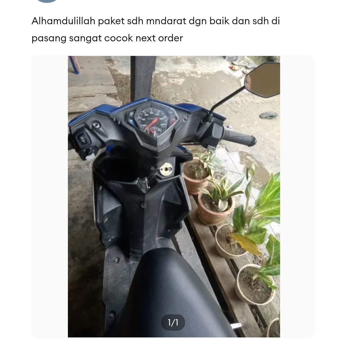 Saklar transparan led lampu mio soul mio j mio m3 jupiter mx kiri kanan yamaha 1 set(K769)