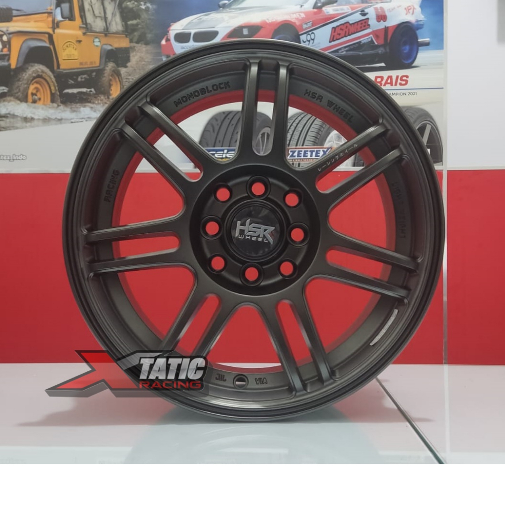 Velg Mobil Yaris Mazda2 Swift Ignis R15 Type Hsr Boon Pelek Mobil r15