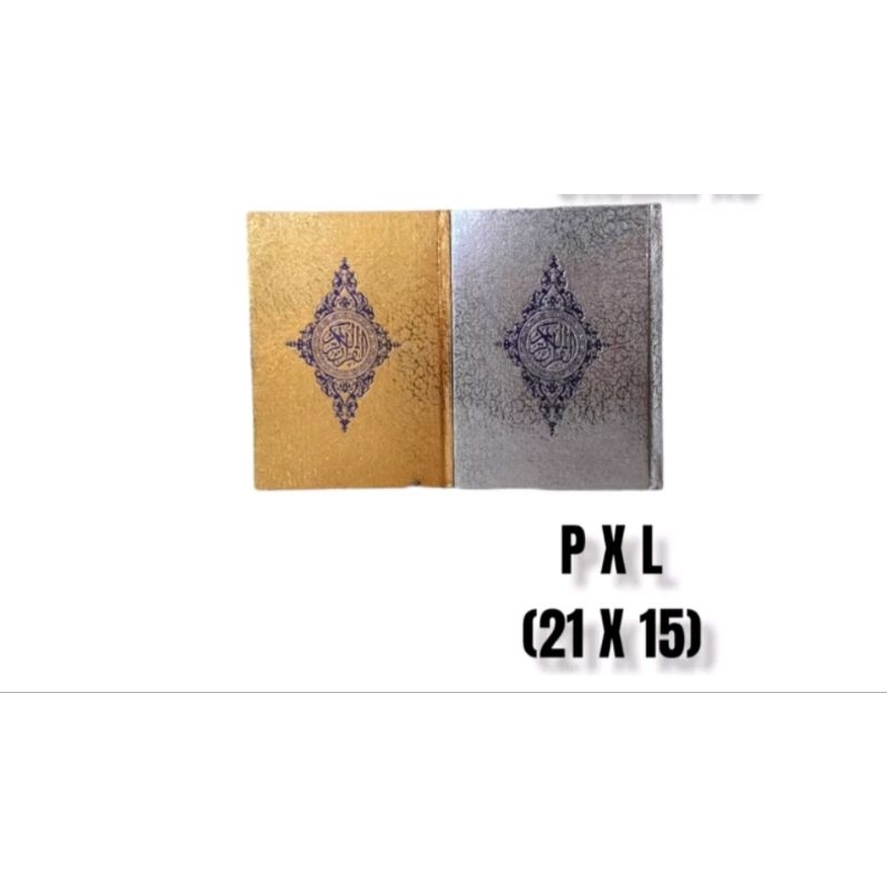 

Al quran cover emas dan perak