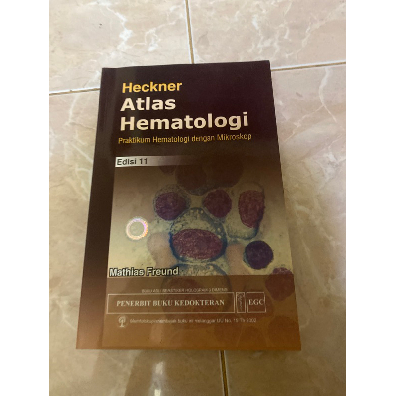 BUKU KEDOKTERAN || Heckner Atlas Hematologi