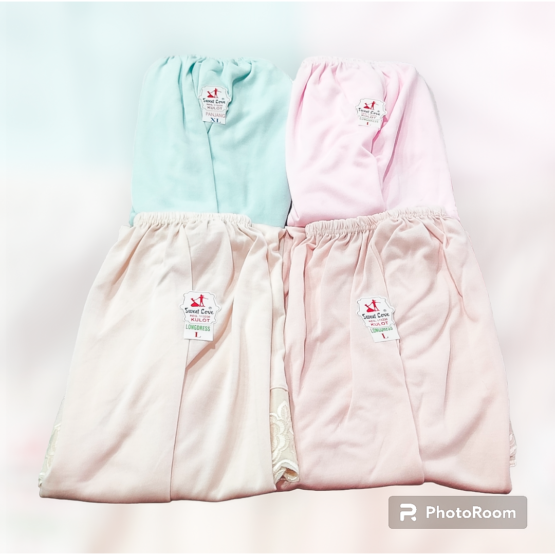 Androk Celana Lapis Daleman Muslim Wanita Rok Pendek Panjang Sweet Love