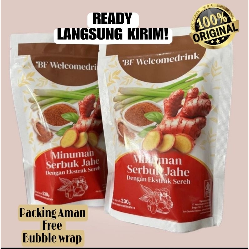 

BF Welcomedrink, minuman ekstrak jahe sereh original by ummubalqis
