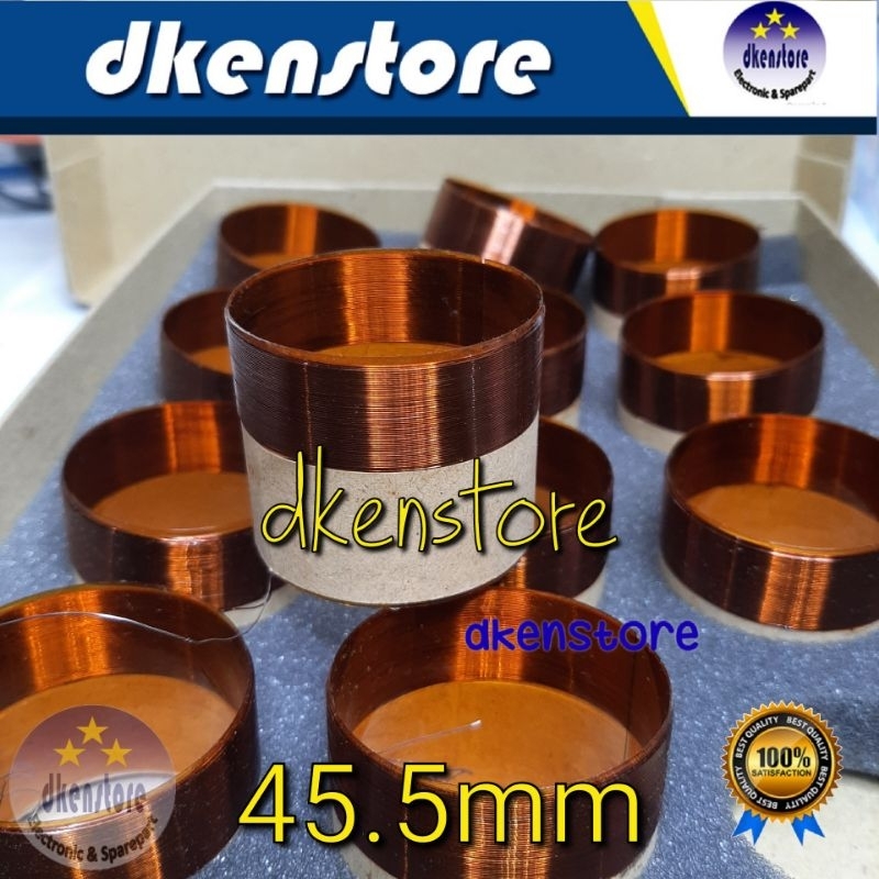 Spool Speaker DM Voice Coil 45.5mm 45,5 mm untuk ACR 1240