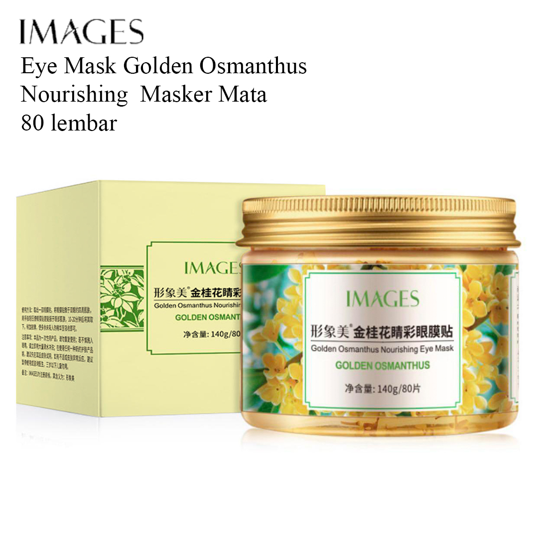 IMAGES Eye Mask Golden Osmanthus Nourishing Masker Mata 80 lembar