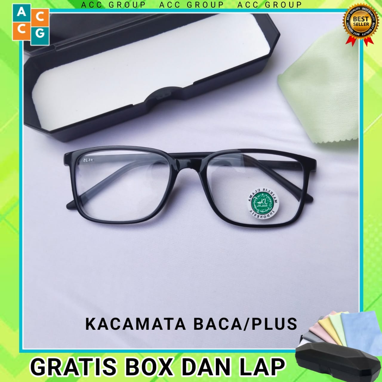 Kacamata Baca Kacamata Plus (+) Rabun Dekat Untuk Pria / Wanita