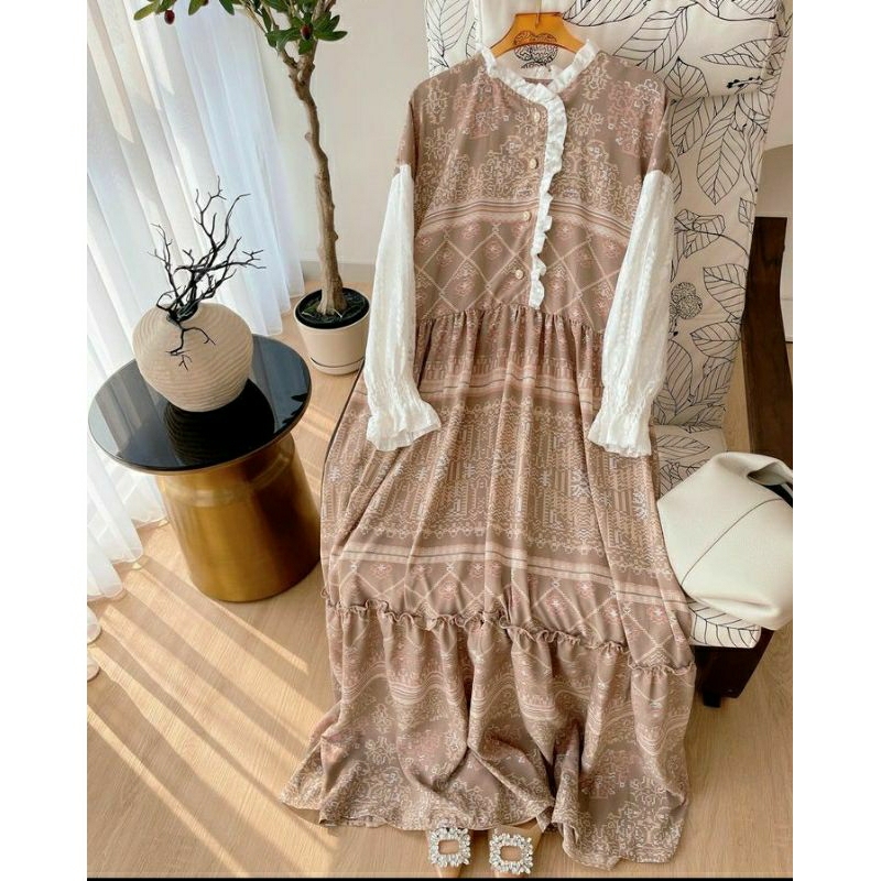 HANNA DRESS || MANDALIKA PEONY by Haidee&orlin